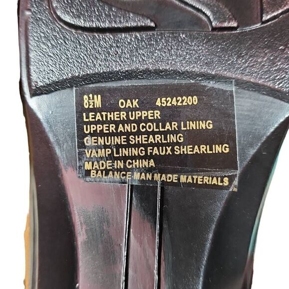 Isaac Mizrahi Women's Oak Floral Suede Shearling Lined Mule Clog Size 8.5 - Picture 10 of 10